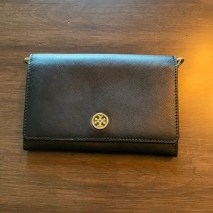 Tory Burch chain wallet/clutch